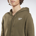 Reebok Identity Fleece Zip-Up Hooded Jacket - MOSAGRÆN